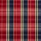 Port Plaid - Blue,Red & Burgundy Plaid Upholstery Fabric 54 Inches"